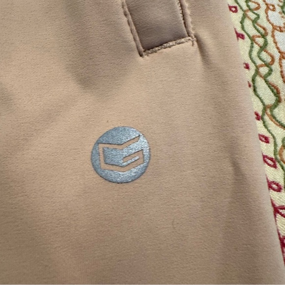 Gradual Women's Jogger High Waisted Tan Yoga Pants with Pockets Size XL - Picture 2 of 9